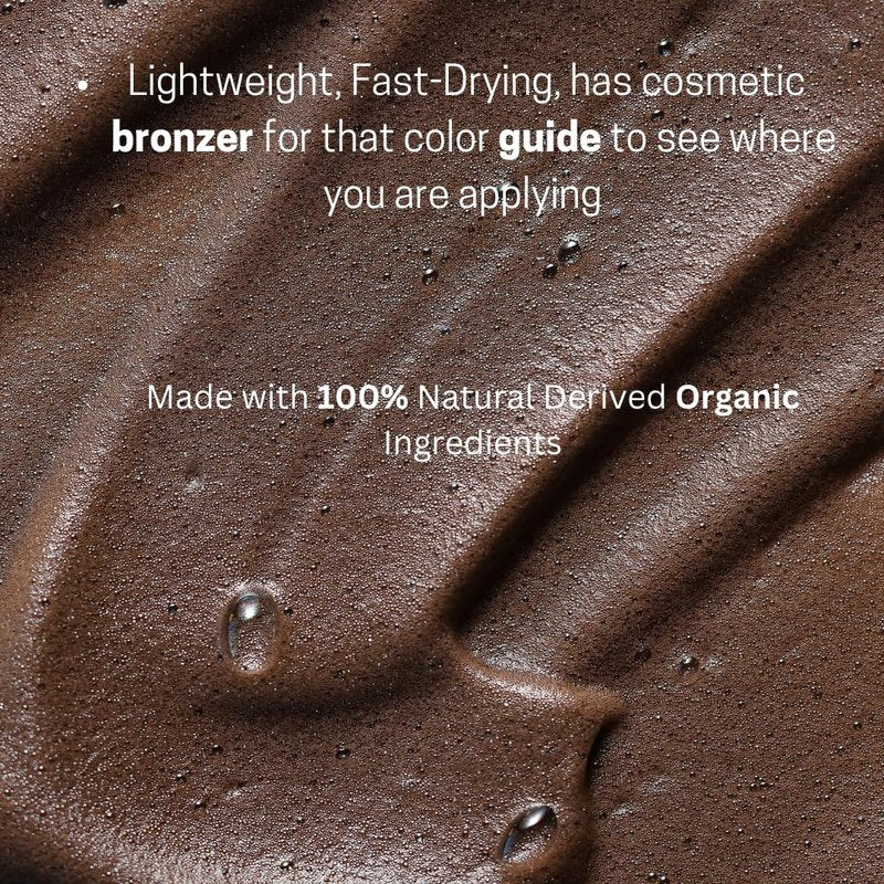 Bronze Cactus Chocolate Glaze Self-Tanning Mousse – Rich Medium Bronzed Foam | Streak-Free, Non-Sticky, Unscented | Instant Dark Chocolate Glow for Face & Body, With Natural Colour-Fix Technology