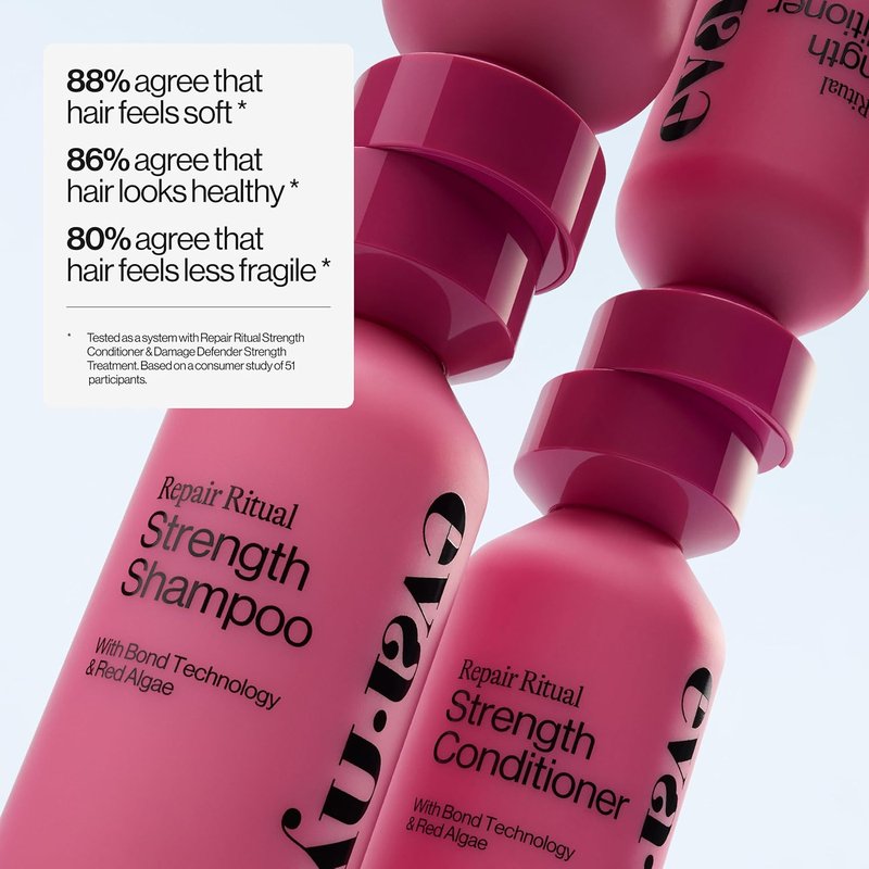 Eva NYC Ritual Repair Conditioner - Strengthen Dry, Damaged Hair with Bond Technology | Color-Safe, 10 fl oz