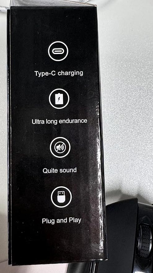Uineer Wireless Mouse,Upgraded 2.4GHz Rechargeable (Battery Level Visible) Ergonomic Computer Mouse,4 Levels DPI, Wireless Mice for Laptop Computer(Yellow)