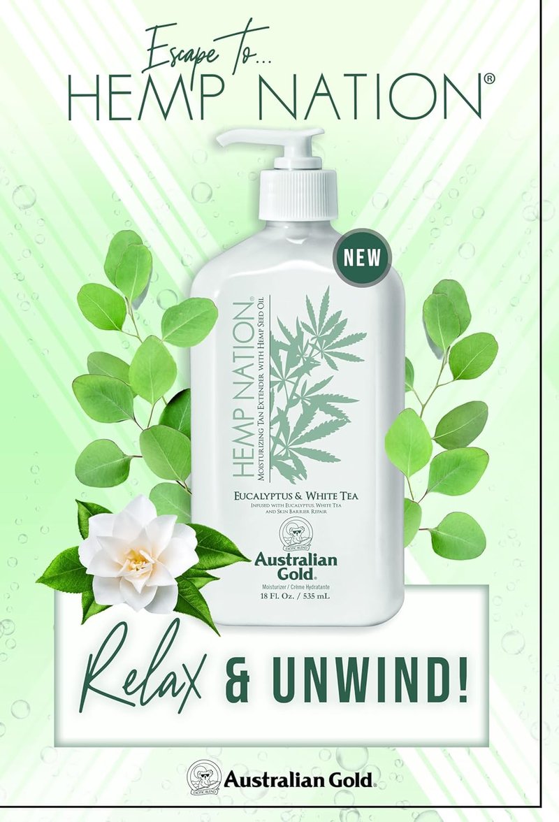 Hemp Nation Moisturizing Lotion - Nourishing Hemp Seed Oil | 8 Oz
