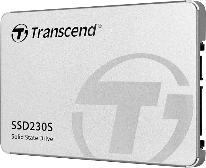 Transcend SSD230 2TB 2.5" SATA III 6Gb/s Internal SSD with DRAM, Up to 560MB/s, for PS4/ PCs, Laptops/Desktops/Notebooks, 3D TLC Internal Solid State Drive with SLC Cache, RAID Engine, LDPC Coding