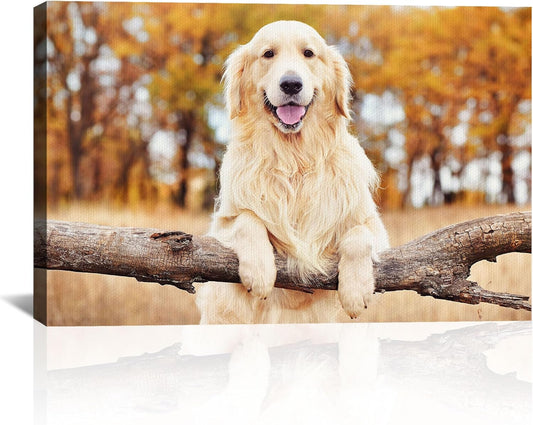 Skiennix Custom Canvas Prints - Personalized Photo Wall Art for Family & Pets | Framed 24x16