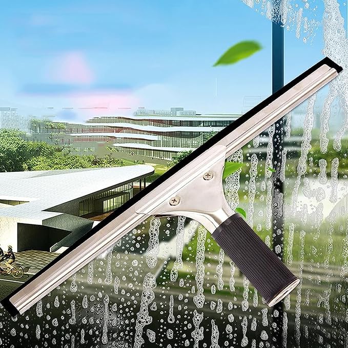 Extendable Window Cleaning Brush Kit, 3.6M-11M Telescopic Pole, Water Fed Roof Cleaning Tools with 20M Water Supply â Efficient Window Cleaning Equipment