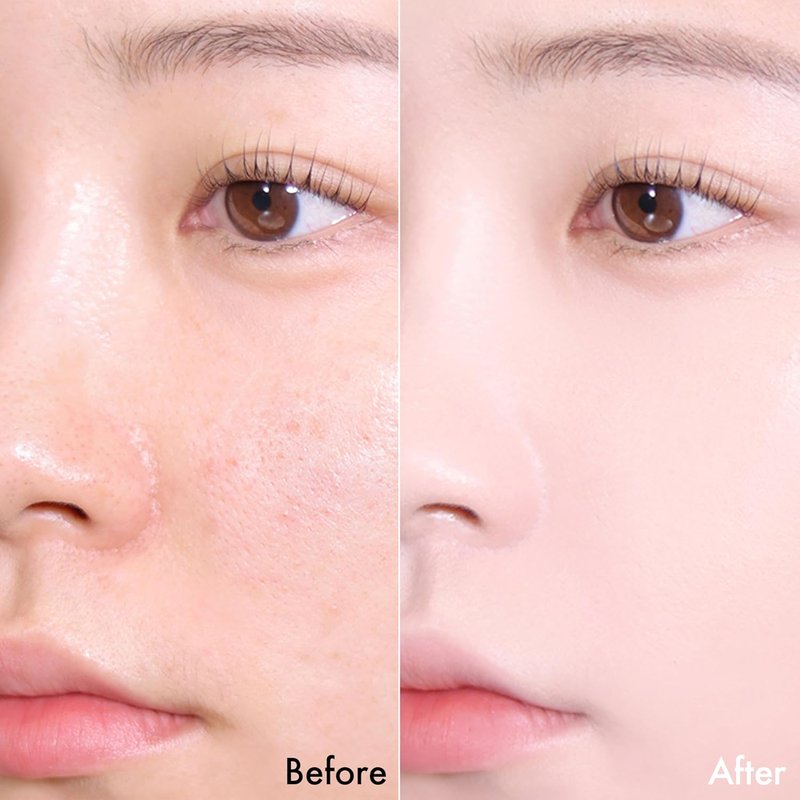 AMUSE SEOUL Ceramic Skin Perfector Cushion Foundation Refill - Flawless Coverage, Semi-Matte Glow | 01 Porcelain (15g)