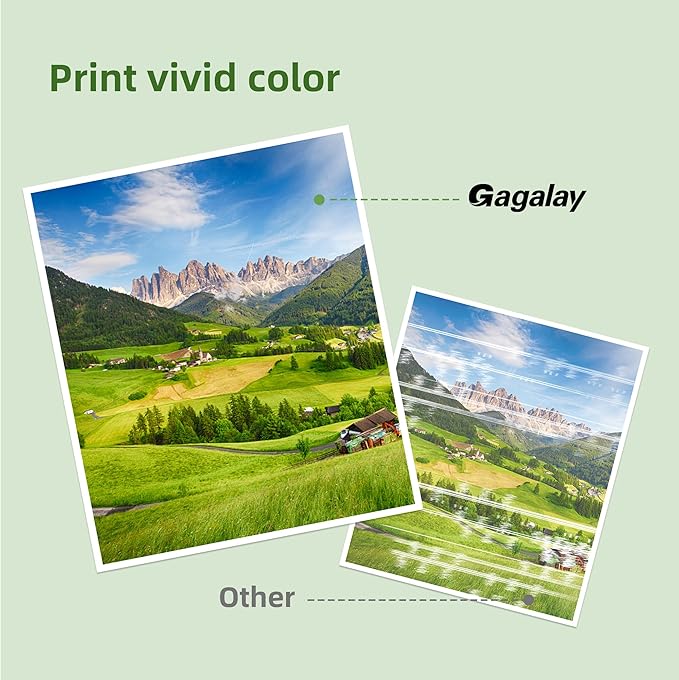 Ink Cartridges BK/C/M/Y 4-Pack Compatible for Brother Ink Cartridges Compatible for MFC-J497DW MFC-J491DW MFC-J895DW MFC-J690DW