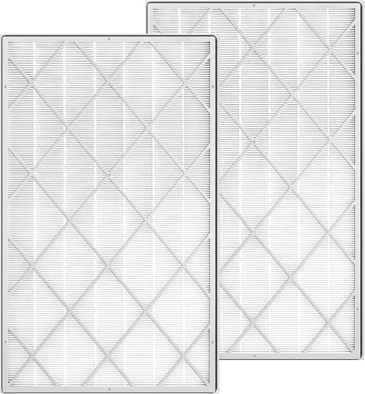 Shark HE601 Replacement Filter - 99.97% Particulate Absorption | 2-Pack for HE6FKPET, HE602, HE6FKBAS