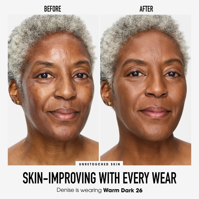 Original Loose Powder Foundation SPF 15, Warm Dark 26, Vegan, Cruelty-Free & Dermatologist-Tested