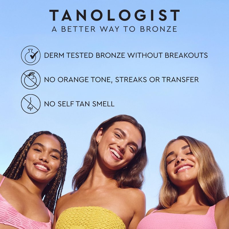 Tanologist Firming Daily Glow Body Lotion, Light/Medium, Gradual Tanning Lotion, No Fake Tan Smell, Streak-Free & Natural-Looking Self Tanner, Vegan, 8.45 fl. oz/250 ml Tube