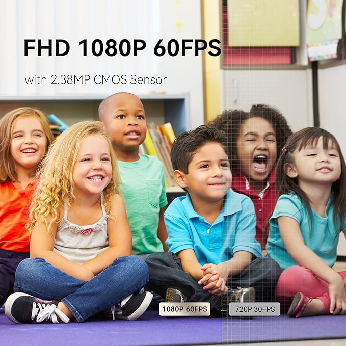 Tenveo 10X Optical Zoom PTZ Conference Room Camera, USB3.0/HDMI FHD 1080P 60FPS, for Video Conferencing Business Meeting Live Streaming Church Services Worship Events Education Zoom Teams OBS