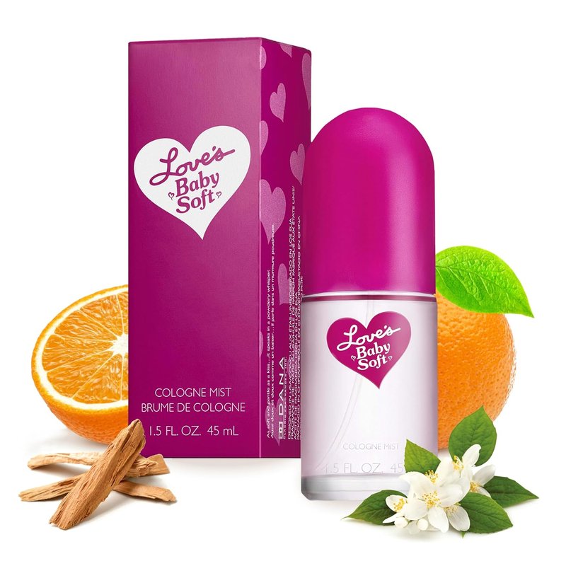 Love's Baby Soft Cologne Mist - Original Fragrance for Women | Long-Lasting Scent