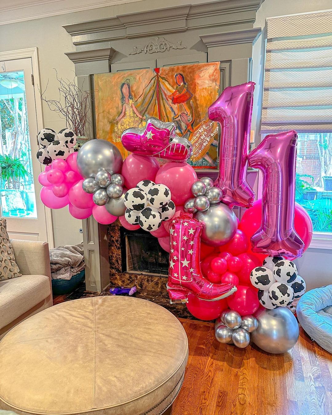 Pink 9 Balloon | 40-Inch Giant Number Balloon for 9th Birthday Decorations & Parties