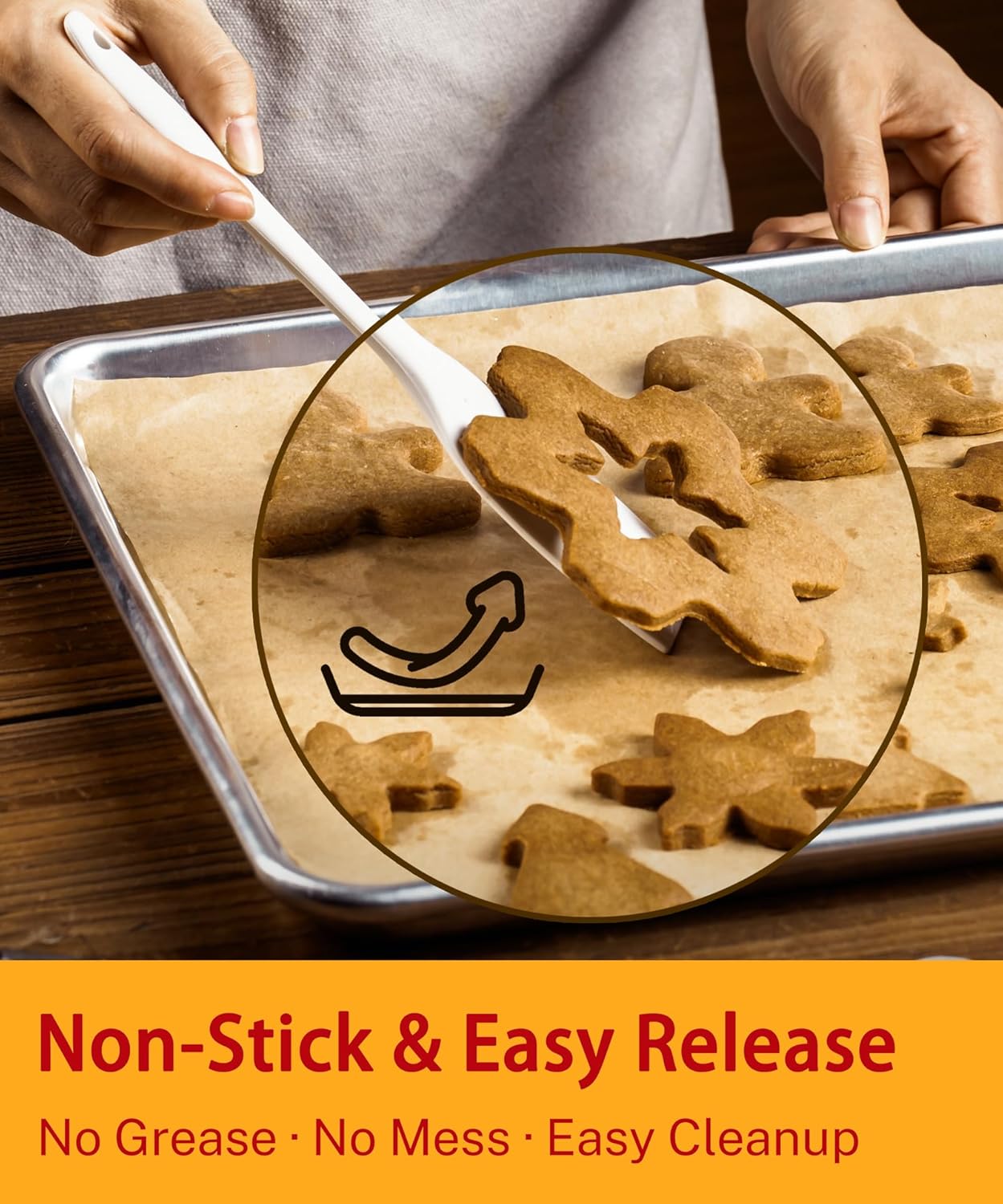 Unbleached Parchment Paper Roll by [Brand Name] - 12" x 300 ft, Heavy-Duty Non-Stick Baking Paper for Oven & Air Fryer