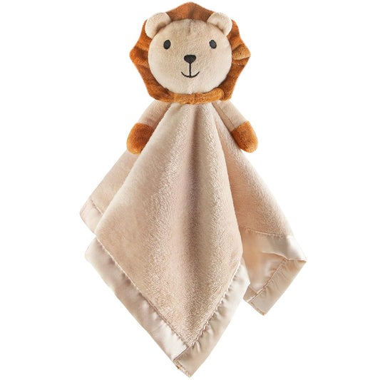 Pro Goleem Lion Security Blanket - Soft Unisex Lovey Snuggle Toy for Newborns | 16 Inch