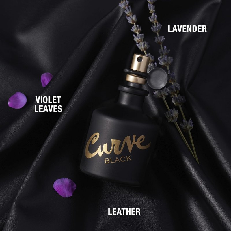 Curve Black Men's Cologne Spray - Casual Day & Night Fragrance, 4.2 Fl Oz