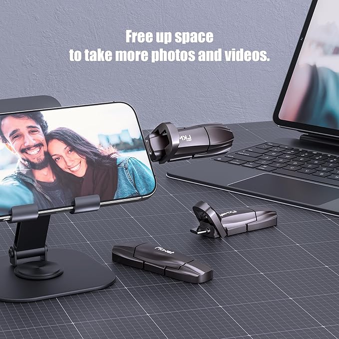 Fikwot FU388 External Solid State Drive 512GB, Up to 1000MB/s for Data Storage,Dual-Port Stick Design with USB-A & Type-C Expansion of Storage for iPhone 15/16 /Android/PC/Mac/Laptop