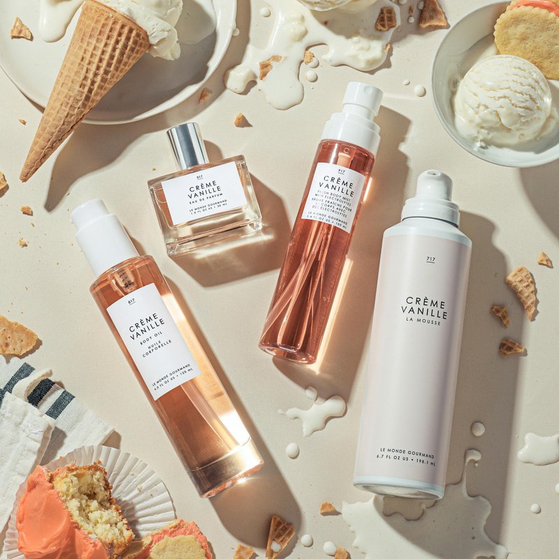 Le Monde Gourmand Lait de Coco La Mousse Whipped Body Mousse - Hydrating Skin Moisturizer with Coconut Milk Scent