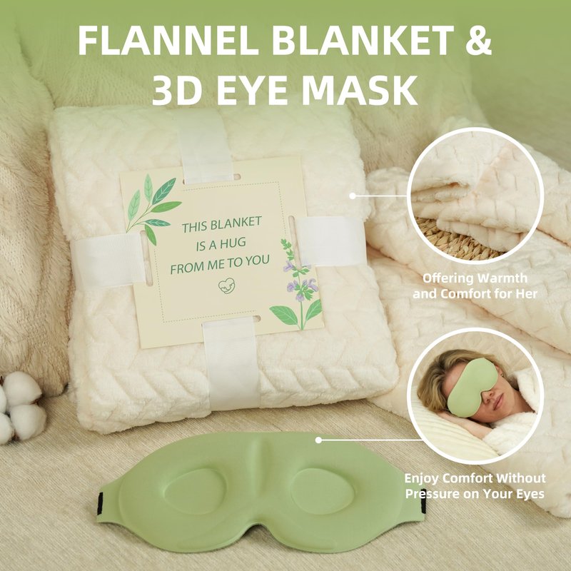 Get Well Soon Gifts for Women，Post Surgery Recovery Gifts with 40 OZ Tumbler & Flannel Blanket, Thinking of You Care Package for Her, Relaxing Self Care Kit with Sage Candle, Soap & Eye Mask