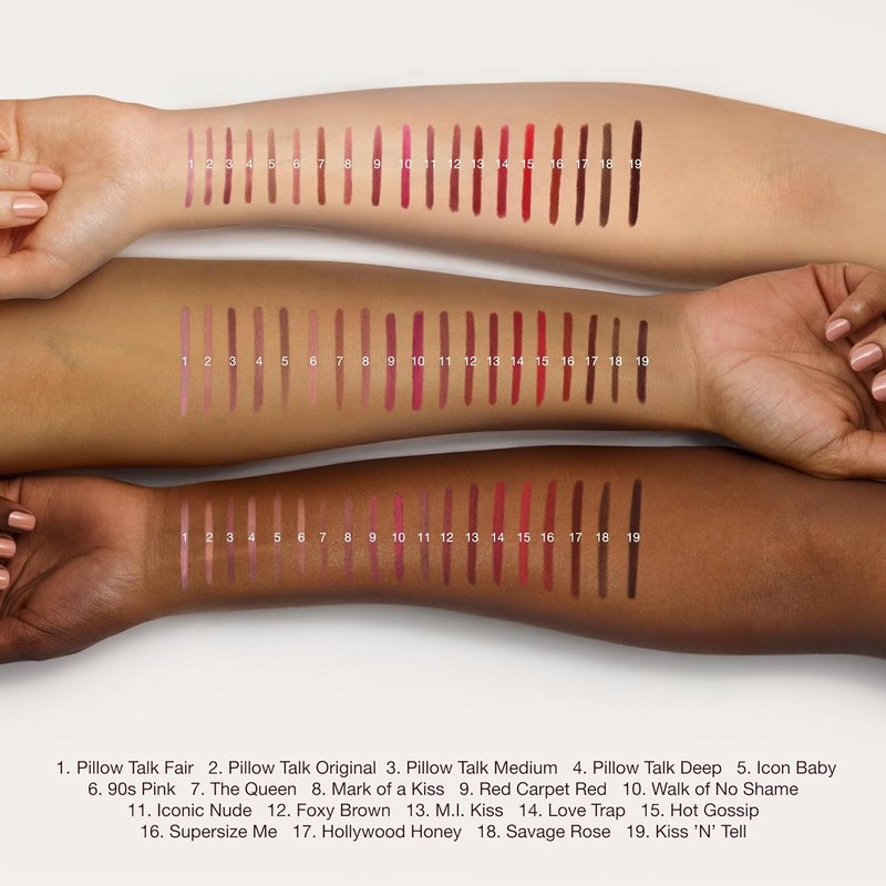Charlotte Tilbury Lip Cheat Lip Liner Pencil - Define & Enhance Lips with Jojoba Oil | Waterproof & Smudge-Proof