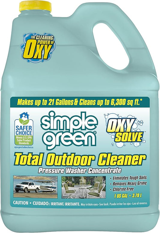 Simple Green Oxy Solve Total Outdoor Pressure Washer Cleaner â 1 Gal