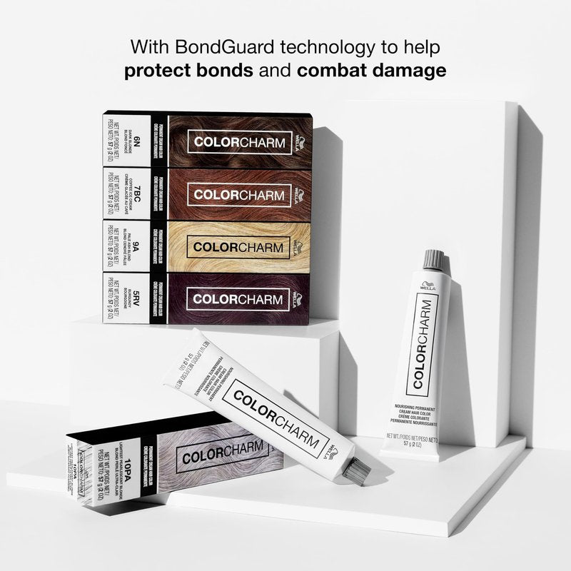 COLORCHARM Permanent Cream Hair Color, 3NN Intense Dark Brown, 2 oz.