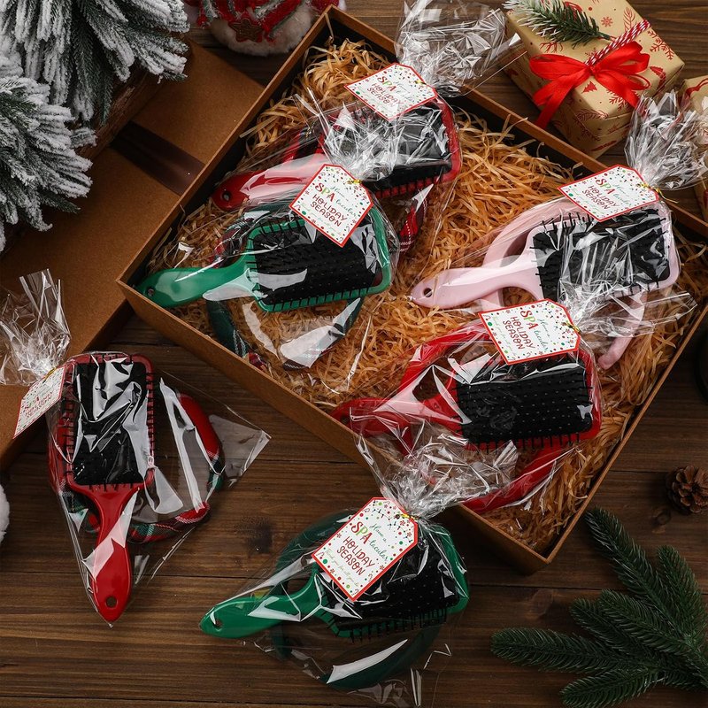 Valentine Tartan Headband Set - 6 Plaid Hair Accessories for Spa & Party | Perfect Gift for Women