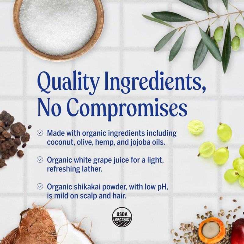 Dr. Bronner's - Organic Sugar Soap (Peppermint, 12 oz) - Made with Organic Oils, Sugar & Shikakai Powder, 4-in-1 Uses: Hands, Body, Face & Hair, Cleanses, Moisturizes & Nourishes, Vegan, Non-GMO