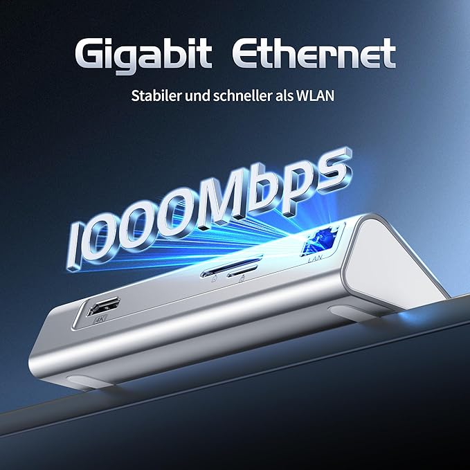 intpw 10-in-1 USB C Hub with Ethernet, 4K@60Hz HDMI, 10Gbps USB-C/USB-A, PD 100W, SD/TF, P9R PRO Docking Station for MacBook Pro/Air M1-M5, iPhone 17/16/15, iPad Pro, Windows