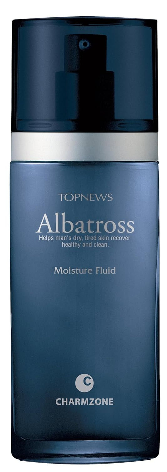 CHARMZONE Albatross Moisture Fluid Emulsion - Hydrating Aftershave Lotion for Men | Nourishing & Soothing (130ml/4.4 fl.oz)