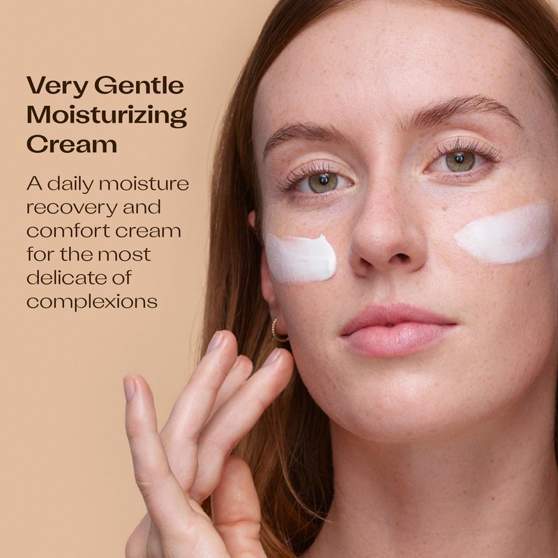 Trilogy Very Gentle Moisturising Cream, SyriCalm & Hyaluronic Acid for Sensitive Skin, 2.0 fl oz