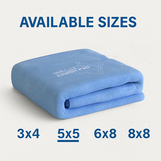 Skil-Care Crash Pad Replacement Cover, Cozy Cloth Fabric, Sensory Pad Cover Only, Soft Durable and Washable Fabric, Available 3'x4' 5'x5' 6'x8' 8'x8' Crash Mats, Cover Only