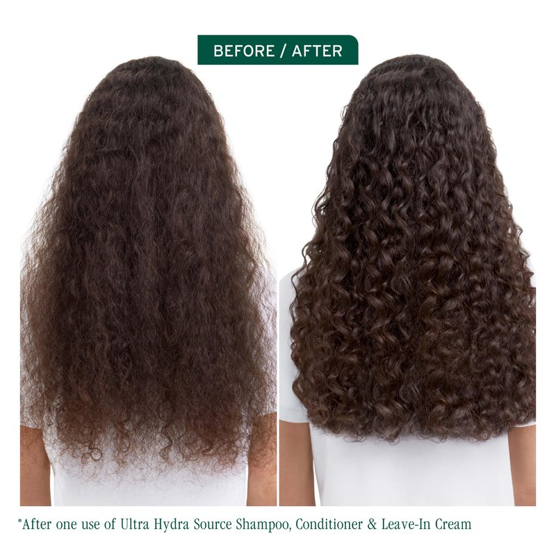Biolage Ultra Hydra Source Shampoo & Conditioner Set | Anti-Frizz Deep Conditioner Renews Hair's Moisture | For Very Dry Hair | Silicone-Free | Vegan