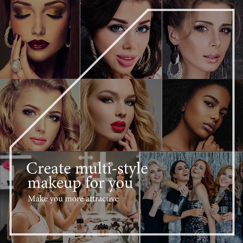 MENAKA Magnetic Lashes Nautral Looking False Eyelashes Russian Strip Lashes Mink Wispy Fluffy Lashes Pack D Curl Thick Full Volume Cat Eye Lashes 10 Pairs（2 black+2 brown)