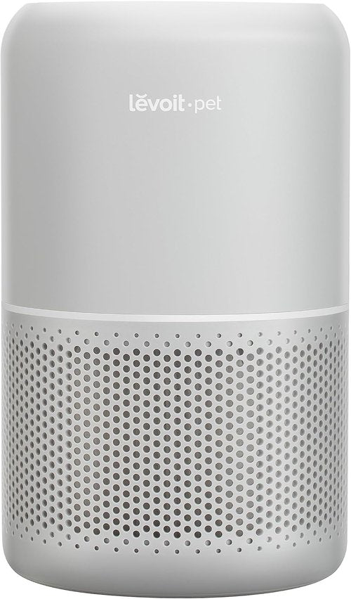 LEVOIT Air Purifier - HEPA Filter for Pets & Large Rooms | Efficient Odor & Allergen Removal, Grey