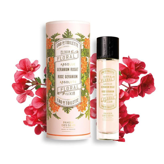 Panier des Sens Rose Geranium Eau de Toilette for Women, 1.7 fl oz