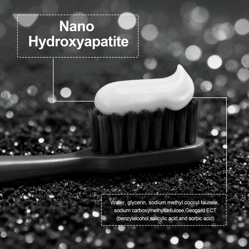 Woadee 7.5% Nano Hydroxyapatite Toothpaste,Fluoride Free,Whitening 3pcs