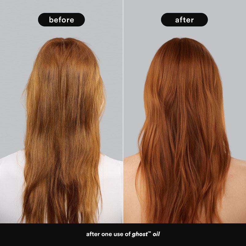 VERB Ghost Oil, 2 fl oz- Weightless Hair Oil for Fine to Medium Hair – Smooths Frizz, Adds Shine – No Parabens, Gluten or Harmful Sulfates, (Pack of 2)