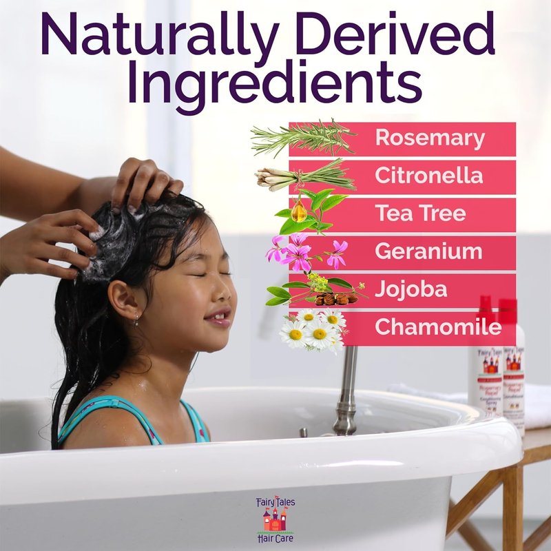 Rosemary Repel Daily Kids Conditioner - Lice Prevention Formula | 8 fl oz (Pack of 2)