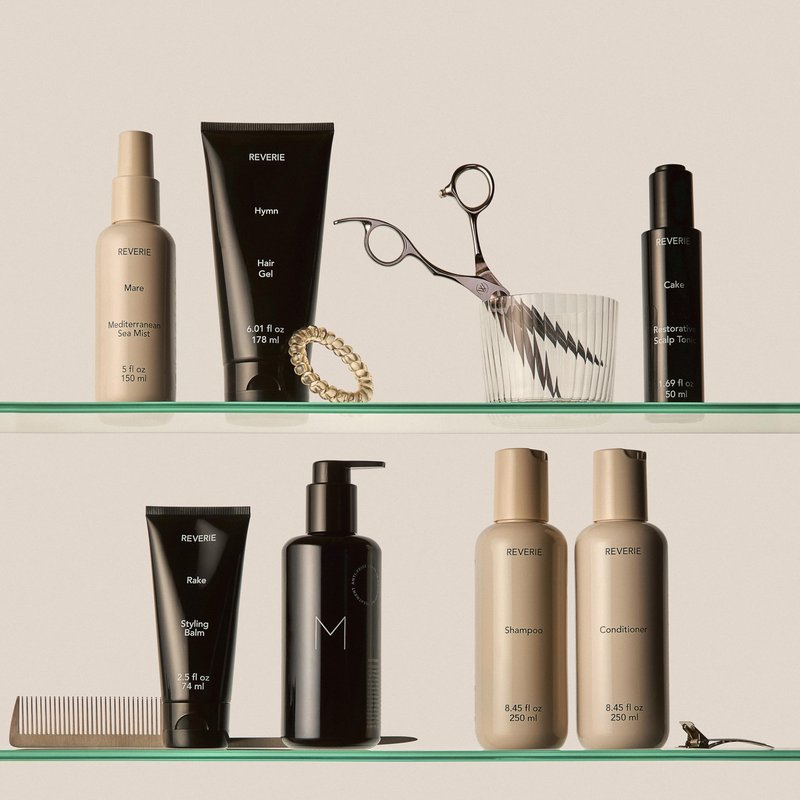 REVERIE - Natural Rake Styling Balm | Sulfate-Free, Silicone-Free, Color-Safe, Clean Hair Care (Full Size, 2.5 oz | 74 ml)