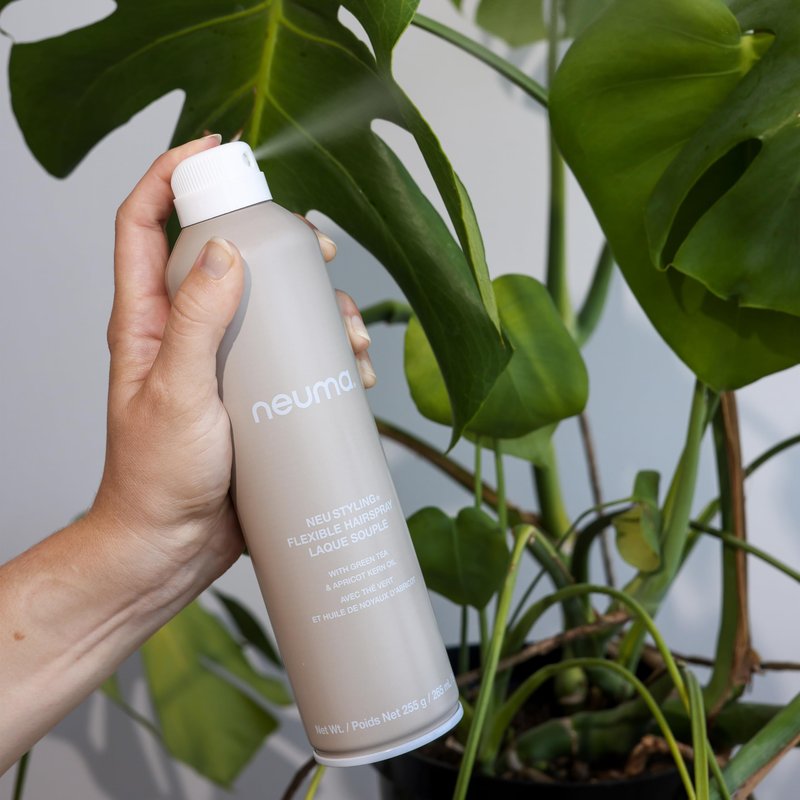 Neuma Neu Styling Flexible Hair Spray | Hairspray For Women With Lavender, Mandarin & Vanilla Scent | Flexible Hold Styling Spray For All Hair Types