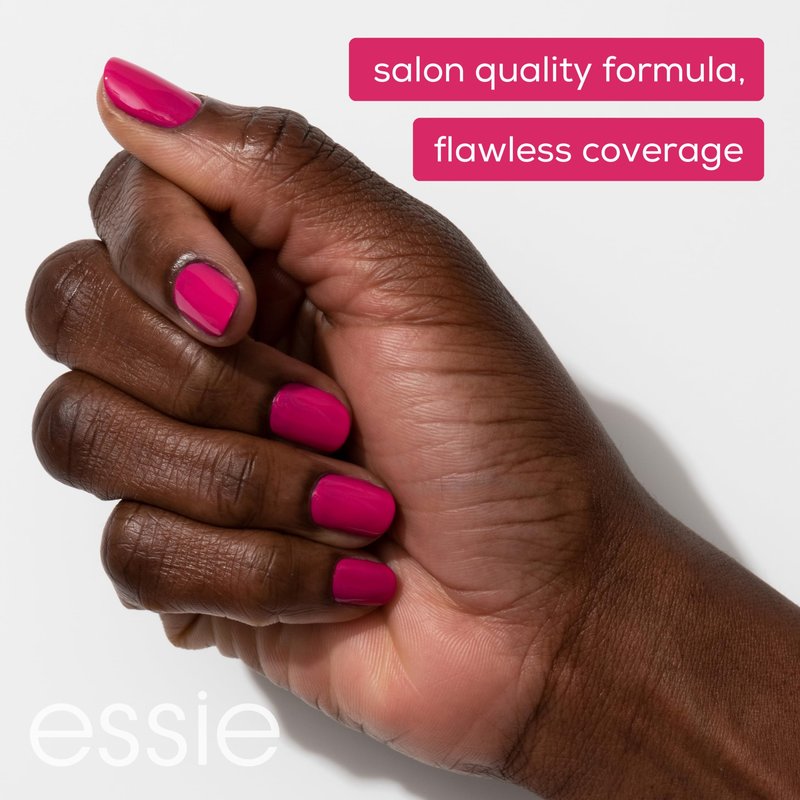 essie Nail Polish, Salon-Quality White Nail Polish, Be Them All, Vegan, Stay Fluid, 0.46 fl oz