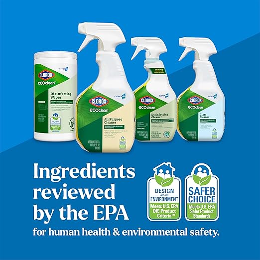 CloroxPro Clorox EcoClean All-Purpose Cleaner Refill, 128 Fluid Ounces