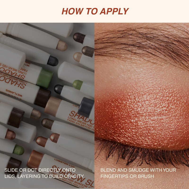 Freck Beauty SHADOW SLIDE Long Wear H2O Shadow Stick | Creamy, Waterproof Eyeshadow Crayon, Highly Pigmented, Smudge-Resistant, Easy Glide for All-Day Wear | Deep Dive (Cool Toned Gunmetal)