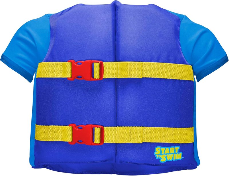 TYR Kid's Flotation Shirt - Coast Guard Approved Neoprene Swim Vest | UPF 50+ Sun Protection for Children 30-50 lbs