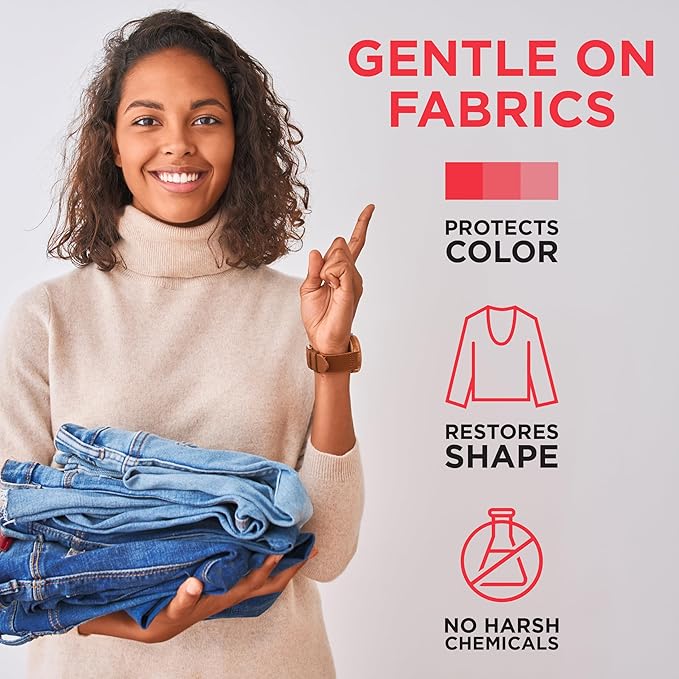 dryel At-Home Dry Cleaner Kit, New and Improved Formula with Rapid Refresh Technology, Gentle Laundry Care for Special Fabrics and Dry-Clean-Only Clothes, 5 Loads