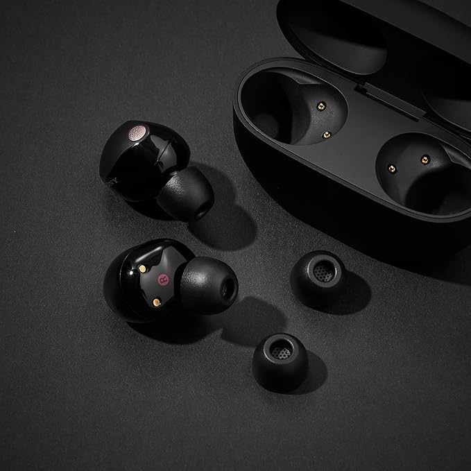 AZLA Foamax Standard(M), Foam Earbud Tips, Memory Foam Earbud Tips, Earbud Tips for Wireless Headphones, Noise Canceling Earbuds Replacement Tips Compatible with Sony, Beats, Samsung, Skullcandy, JLab