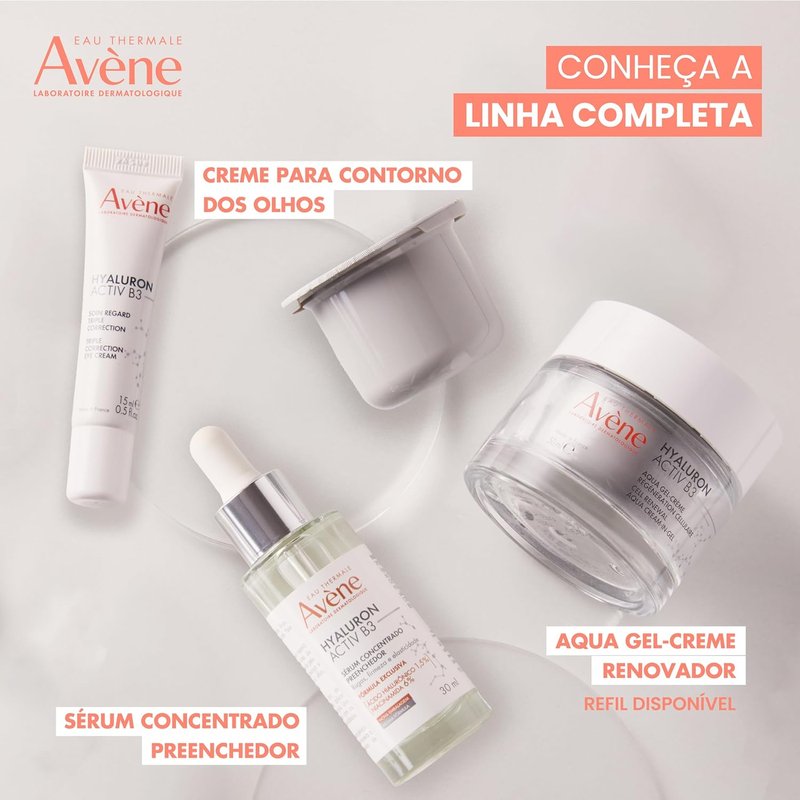 Avène Eye Cream - Hyaluron Activ B3 Triple Correction Formula | 0.5 Fl Oz