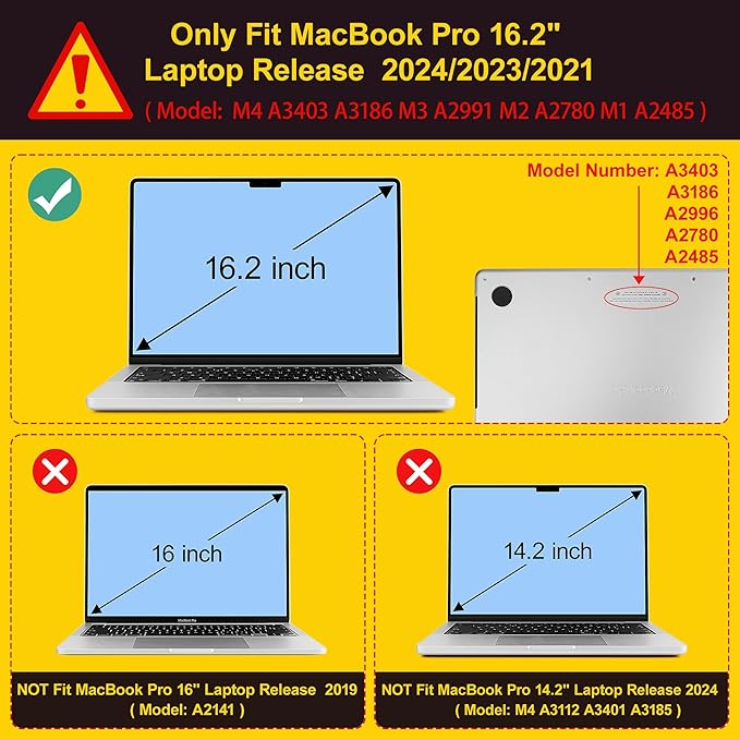 Lepeoac for MacBook Pro 16 inch Case M1 M2 M3 M4 M5 Pro/Max with Liquid Retina XDR, Release 2021-2025 2026 A3429 A3428, Hard Shell Case with Screen Protector & Keyboard Cover, Floral C322