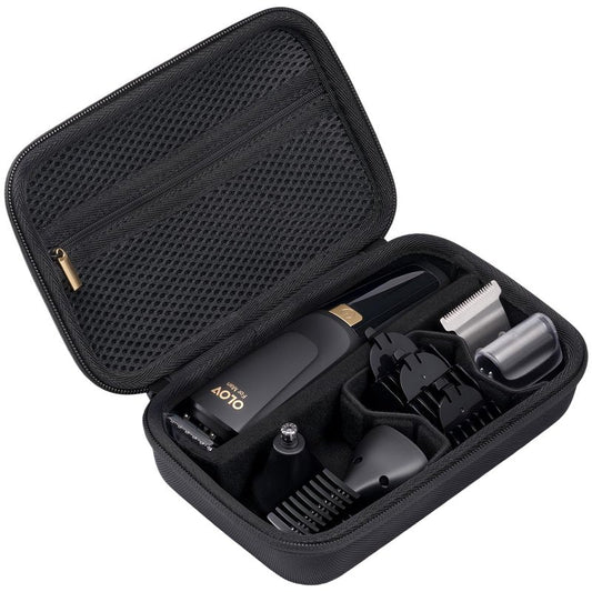 ProCase Hard EVA Travel Case for Electric Hair Clipper Trimmer, Protective Storage Organizer Bag for Beard/Body/Bikini Trimmer & Shaver -Black