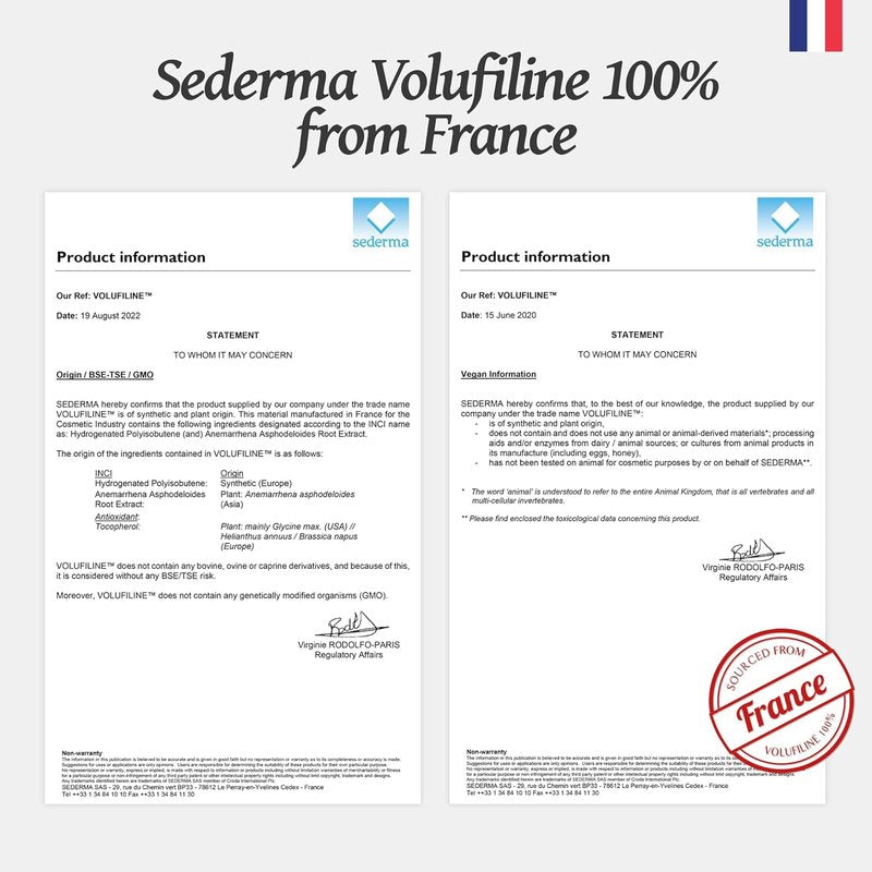 Volufiline Face Serum - 100% Pure Cosmetic Grade Skincare | Improves Fine Lines & Elasticity - 12.5ml