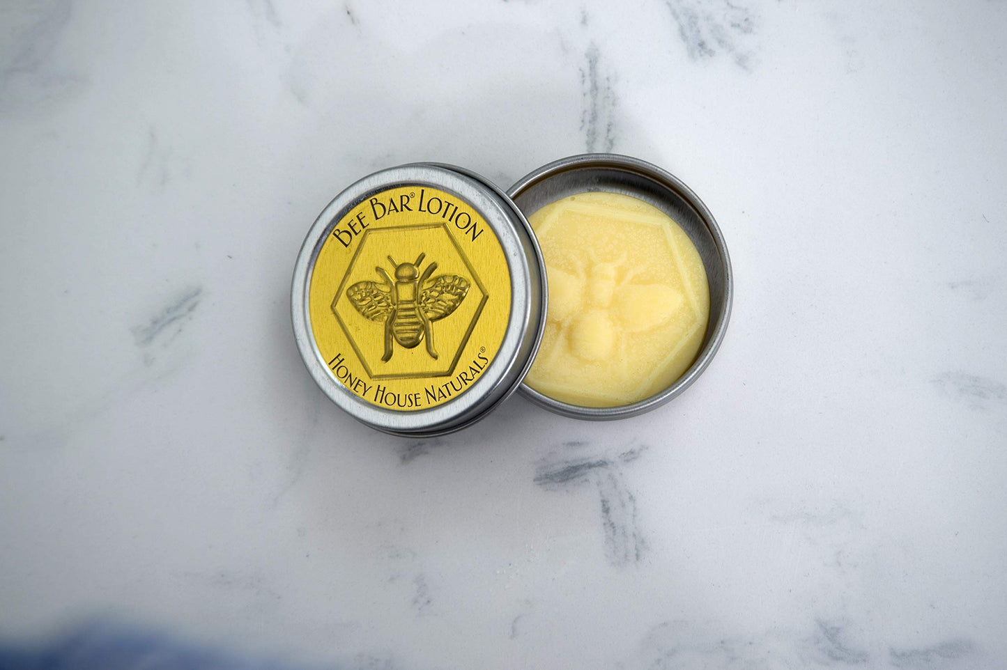 Honey House Naturals Bee Bar Gift Set – Small Bee Bar .6 ounces – All-Natural Ultra Moisturizing Lotion Bar Infused with Essential Oils and Butters – 5 Piece Set
